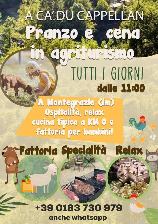 Villa Agriturismo A Ca Du Cappellan à Imperia Extérieur photo